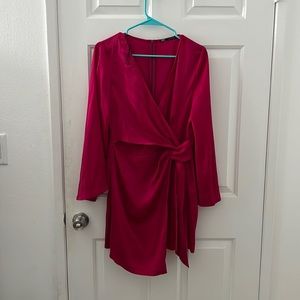 Hot Pink Mini Dress!